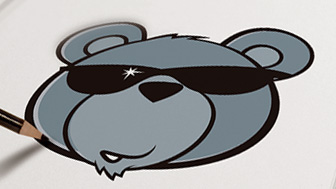 Hip Bear Character